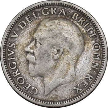 سکه 1 شیلینگ 1928 جرج پنجم - EF40 - انگلستان