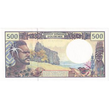 اسکناس 500 فرانک بدون تاریخ (2003-2007) قلمرو های فرادریایی - تک - AU58 - فرانسه