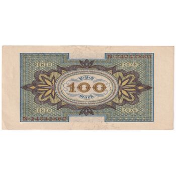 اسکناس 100 مارک 1920 جمهوری وایمار - تک - EF - آلمان