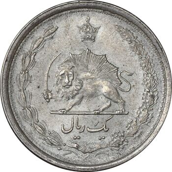 سکه 1 ریال 1313 - AU55 - رضا شاه