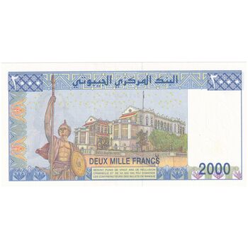 اسکناس 2000 فرانک بدون تاریخ (2013) جمهوری - AOA - تک - UNC64 - جیبوتی