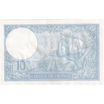 اسکناس 10 فرانک 1940 جمهوری سوم - تک - UNC61 - فرانسه