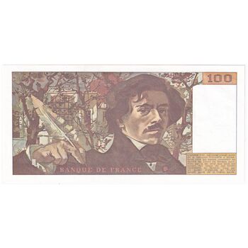 اسکناس 100 فرانک 1978 جمهوری پنجم - تک - AU - فرانسه