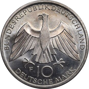 سکه 10 مارک 1972F المپیک مونیخ - متفاوت - MS63 - آلمان