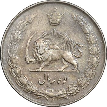 سکه 10 ریال 1335 - EF40 - محمد رضا شاه