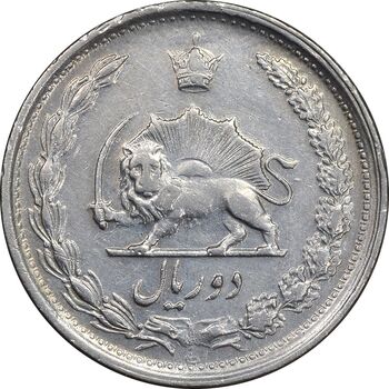 سکه 2 ریال 1340 - EF45 - محمد رضا شاه