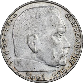 سکه 2 رایش مارک 1938J رایش سوم - AU55 - آلمان