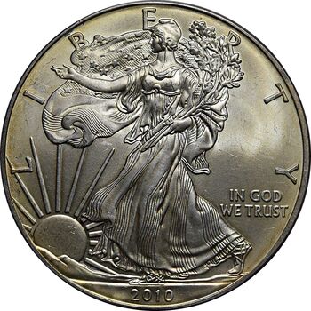 مدال یادبود 1 دلار 2009 عقاب - PF63 - آمریکا