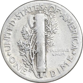 سکه 1 دایم 1936 مرکوری - VF35 - آمریکا