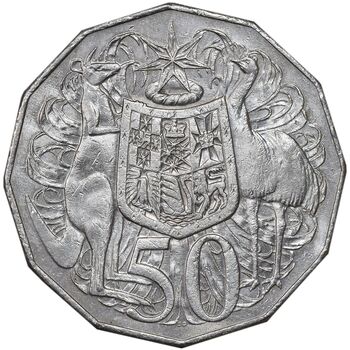 سکه 50 سنت 2008 الیزابت دوم - EF45 - استرالیا