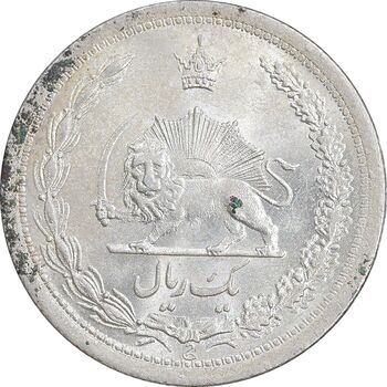 سکه 1 ریال 1311 - MS63 - رضا شاه