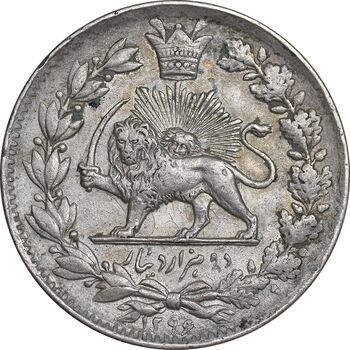 سکه 2000 دینار 1296 - AU50 - ناصرالدین شاه