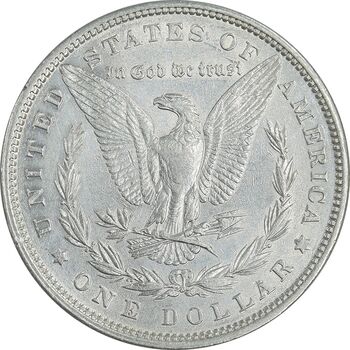سکه یک دلار 1879 مورگان - AU55 - آمریکا