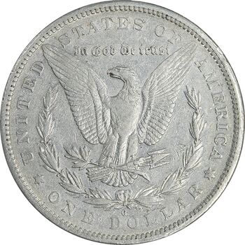 سکه یک دلار 1879 مورگان - AU50 - آمریکا