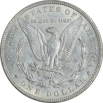 سکه یک دلار 1897 مورگان - MS61 - آمریکا
