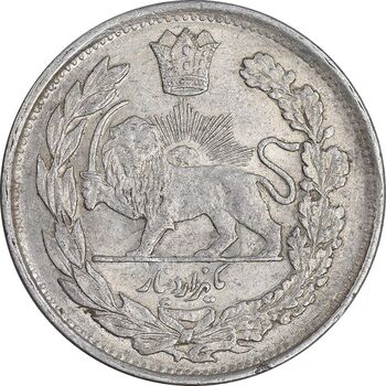 سکه 1000 دینار 1343 تصویری - AU58 - احمد شاه