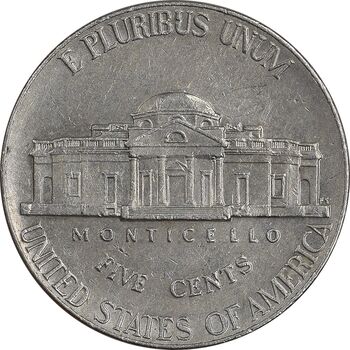 سکه 5 سنت 2006D جفرسون - AU50 - آمریکا