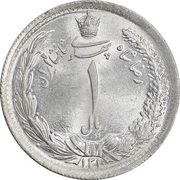 سکه 1 ریال 1310 - MS64 - رضا شاه