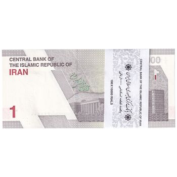 بسته اسکناس 10000 ریال (دژپسند - همتی) یک یکم - UNC - جمهوری اسلامی