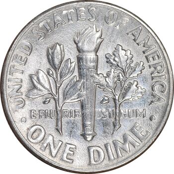 سکه 1 دایم 1971D روزولت - AU50 - آمریکا