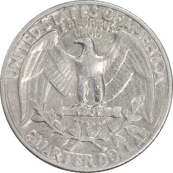 سکه کوارتر دلار 1967 واشنگتن - EF40 - آمریکا