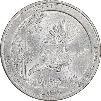 سکه کوارتر دلار 2015P جنگل ملی کیساچی - MS61 - آمریکا
