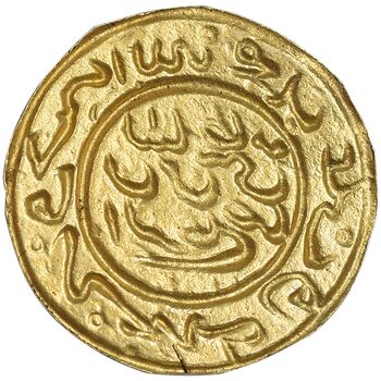 سکه طلا پولکی امام رضا (ع) 1340 - AU - احمد شاه