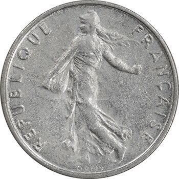 سکه 1/2 فرانک 1967 جمهوری کنونی - EF45 - فرانسه