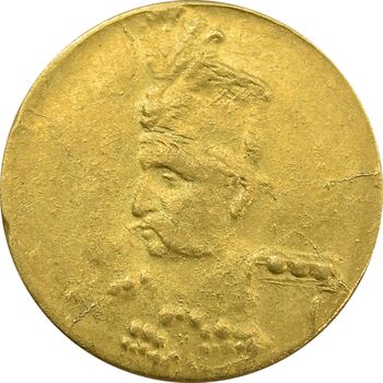 سکه طلا 2000 دینار تصویری (بدون تاریخ) - MS61 - مظفرالدین شاه