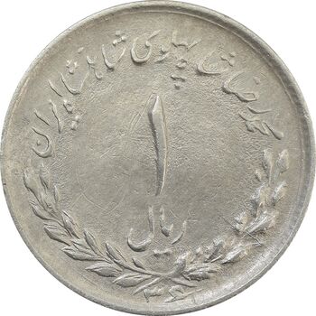 سکه 1 ریال 1336 - VF30 - محمد رضا شاه