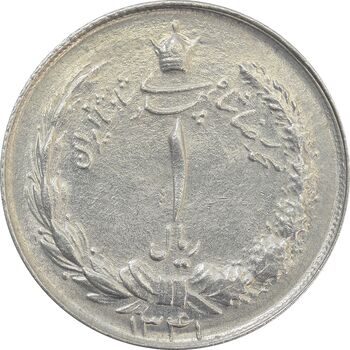 سکه 1 ریال 1341 - AU58 - محمد رضا شاه