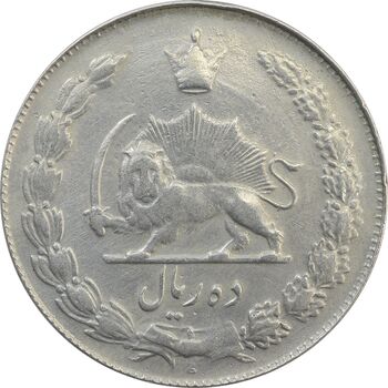 سکه 10 ریال 1341 (ضخیم) - EF40 - محمد رضا شاه