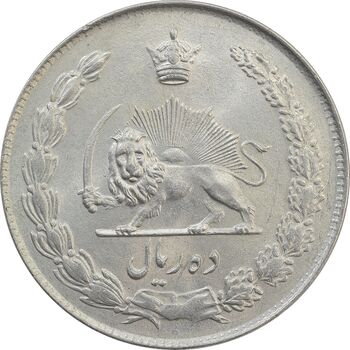 سکه 10 ریال 1343 (ضخیم) - MS63 - محمد رضا شاه