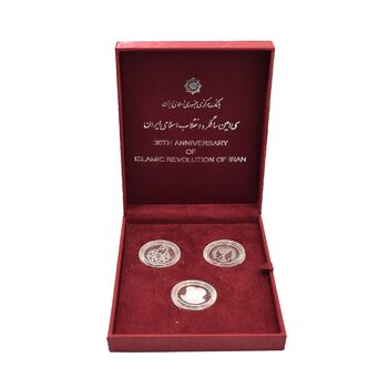 سری دو و نیم یادبود سی امین سالگرد پیروزی انقلاب اسلامی (با جعبه فابریک) - جمهوری اسلامی