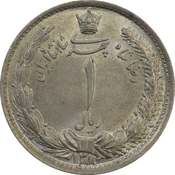 سکه 1 ریال 1312 - MS62 - رضا شاه