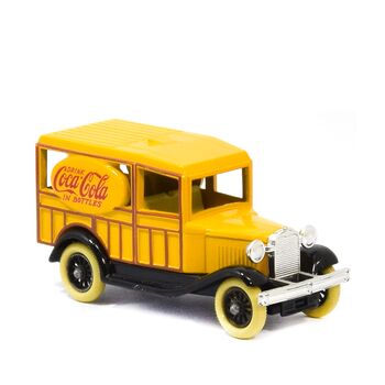 ماشین اسباب بازی آنتیک طرح coca cola