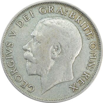 سکه 1 شیلینگ 1921 جرج پنجم - EF45 - انگلستان