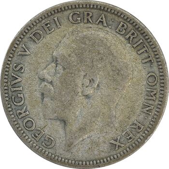 سکه 1 شیلینگ 1928 جرج پنجم - VF25 - انگلستان