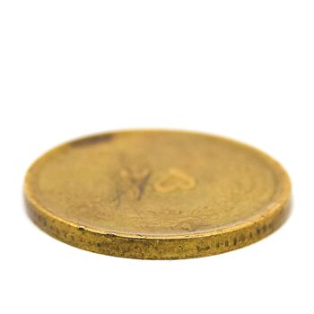 سکه 25 دینار (یک ریال) 1329 - قالب اشتباه - VF35 - محمد رضا شاه