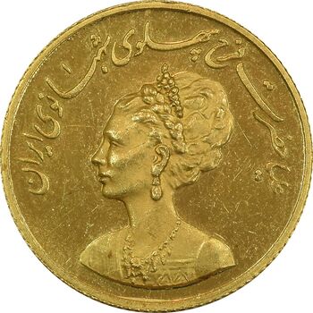 مدال طلا یادبود گارد شهبانو - نوروز 1353 - MS63 - محمد رضا شاه