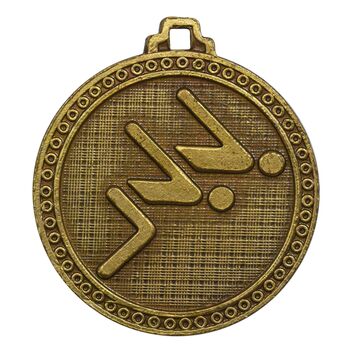 مدال آویز بازی های آسیایی تهران 1353 (َشنا) - MS63 - محمد رضا شاه