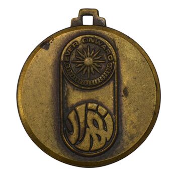 مدال آویز بازی های آسیایی تهران 1353 (َکمیته برگزاری) - AU55 - محمد رضا شاه