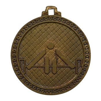 مدال آویز بازی های آسیایی تهران 1353 (وزنه برداری) - EF45 - محمد رضا شاه