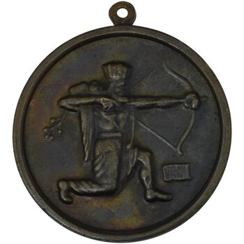 مدال برنز قهرمانی تیراندازی - EF - محمد رضا شاه