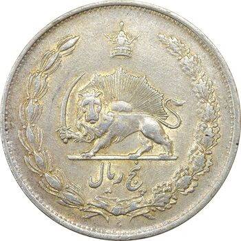 سکه 5 ریال 1310 - AU55 - رضا شاه