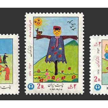 تمبر هفته کودک (6) 1353 - محمدرضا شاه