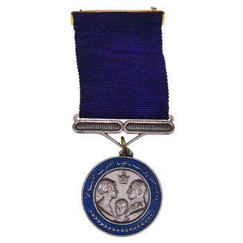 مدال یادبود میلاد فرخنده علیاحضرت شهبانو - AU50 - محمد رضا شاه
