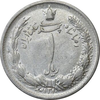 سکه 1 ریال 1310 - EF40 - رضا شاه