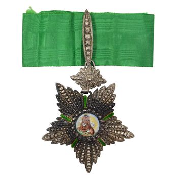 نشان همایونی درجه چهار - AU - ناصرالدین شاه