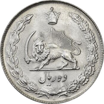 سکه 10 ریال 1339 - MS63 - محمد رضا شاه